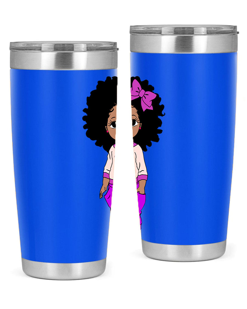 Black girl style 10#- women-girls- Tumbler