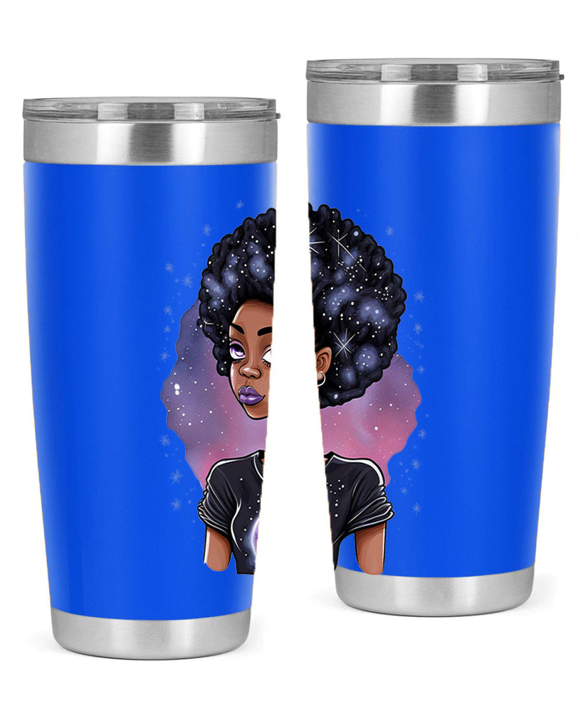Sparkling Black Girl Design 11#- women-girls- Tumbler