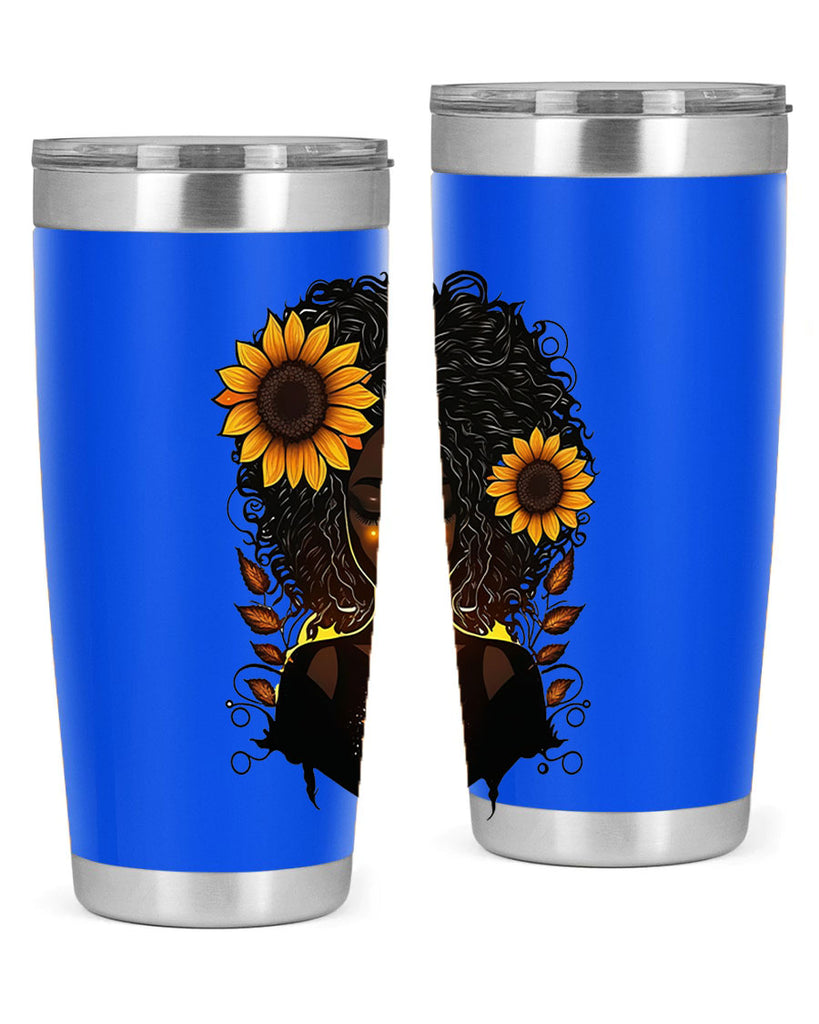 Sparkling Black Girl Design 13#- women-girls- Tumbler