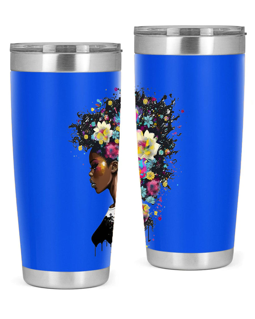 Sparkling Black Girl Design 2#- women-girls- Tumbler