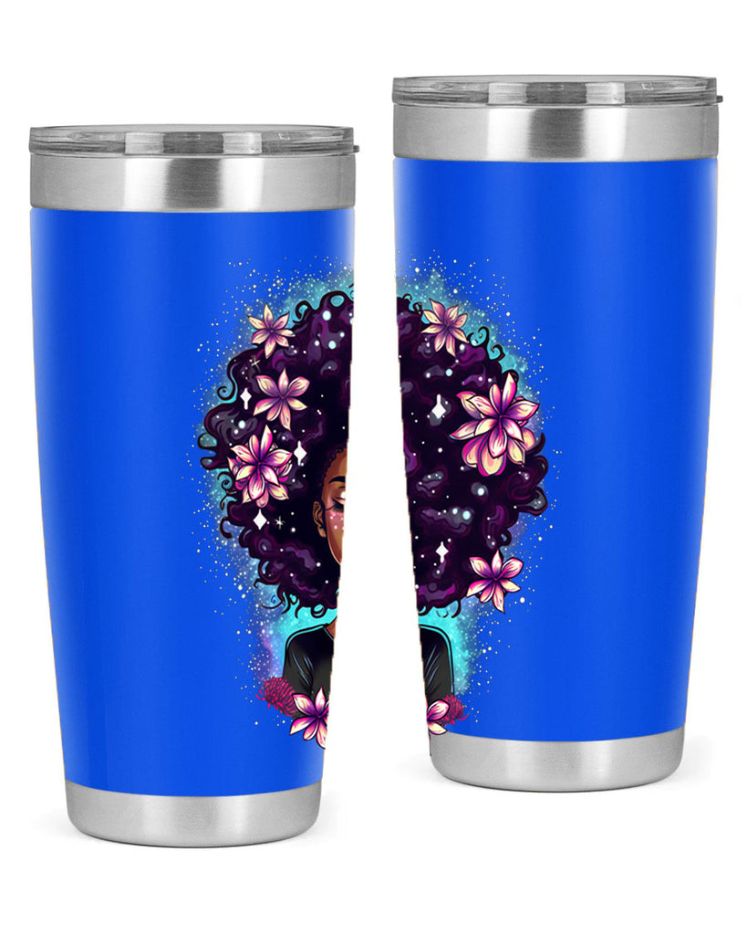 Sparkling Black Girl Design 3#- women-girls- Tumbler