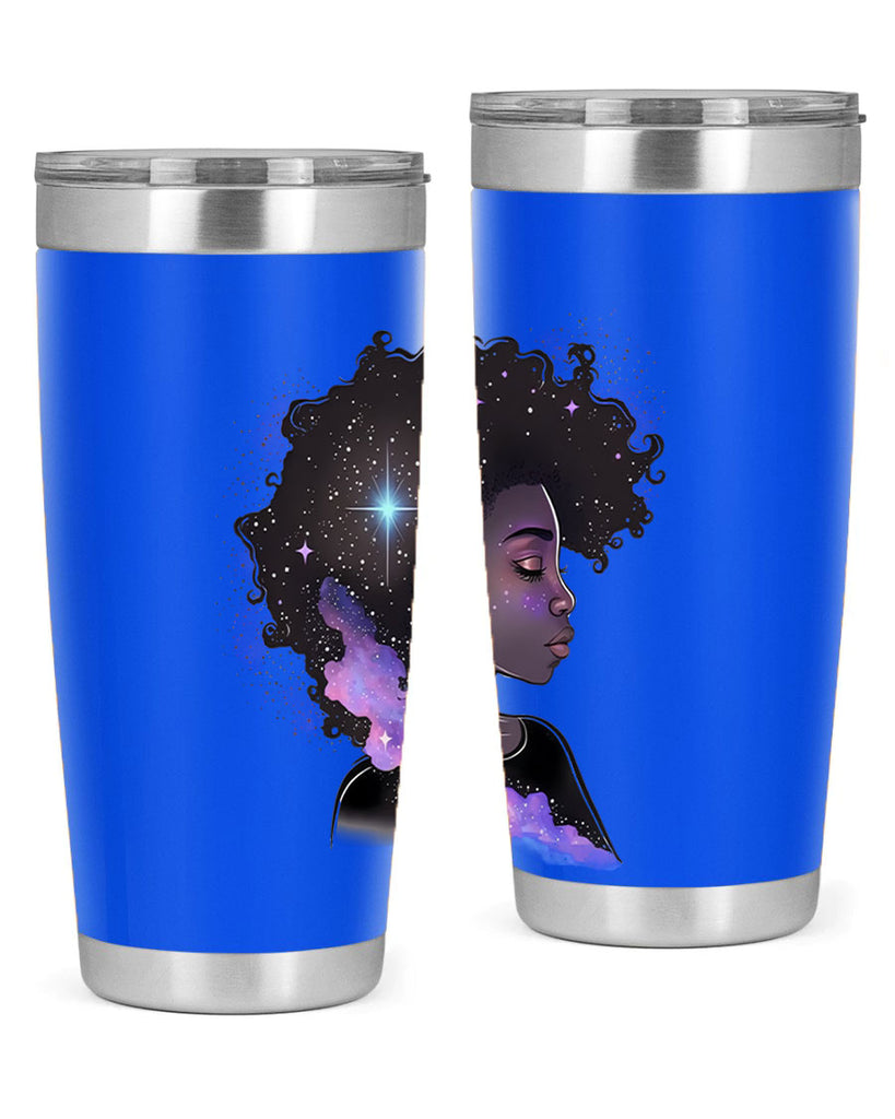 Sparkling Black Girl Design 4#- women-girls- Tumbler