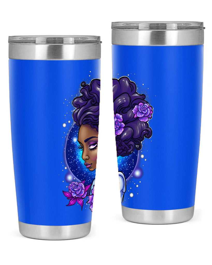 Sparkling Black Girl Design 7#- women-girls- Tumbler