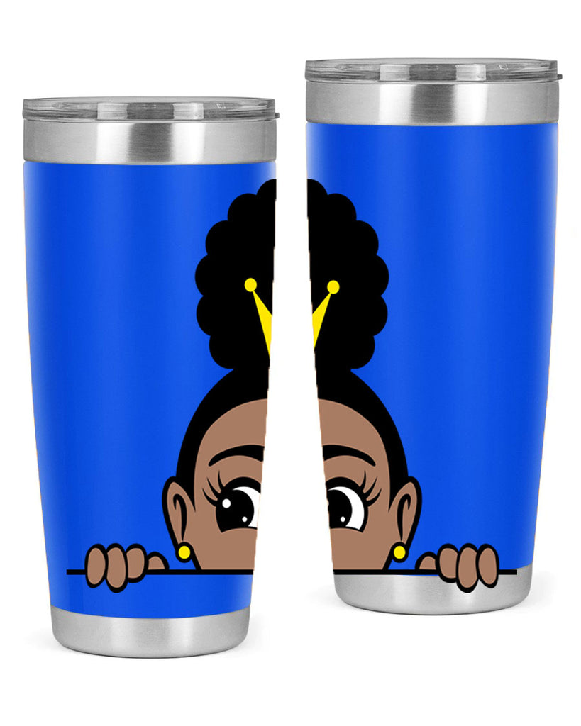 afro puff crown girl 2#- women-girls- Tumbler