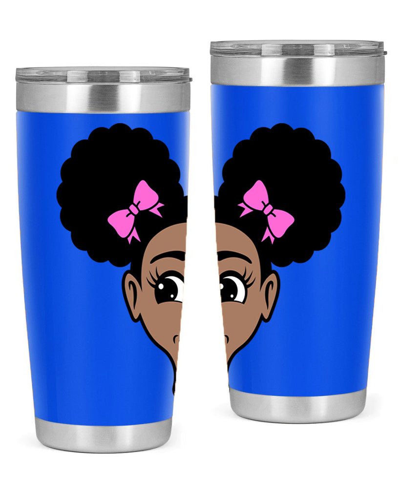 afro puffs girl 76#- women-girls- Tumbler