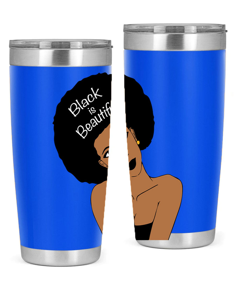 black is beautiful 13#- women-girls- Tumbler
