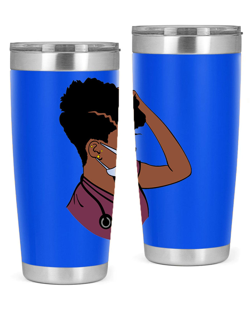 black nurse 1#- women-girls- Tumbler