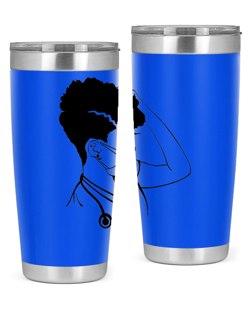 black nurse 3#- women-girls- Tumbler
