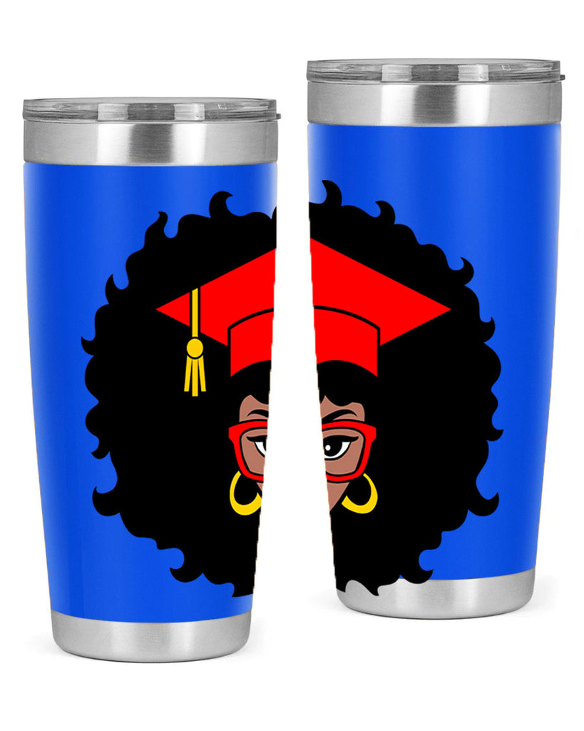 graduation black woman 32#- women-girls- Tumbler