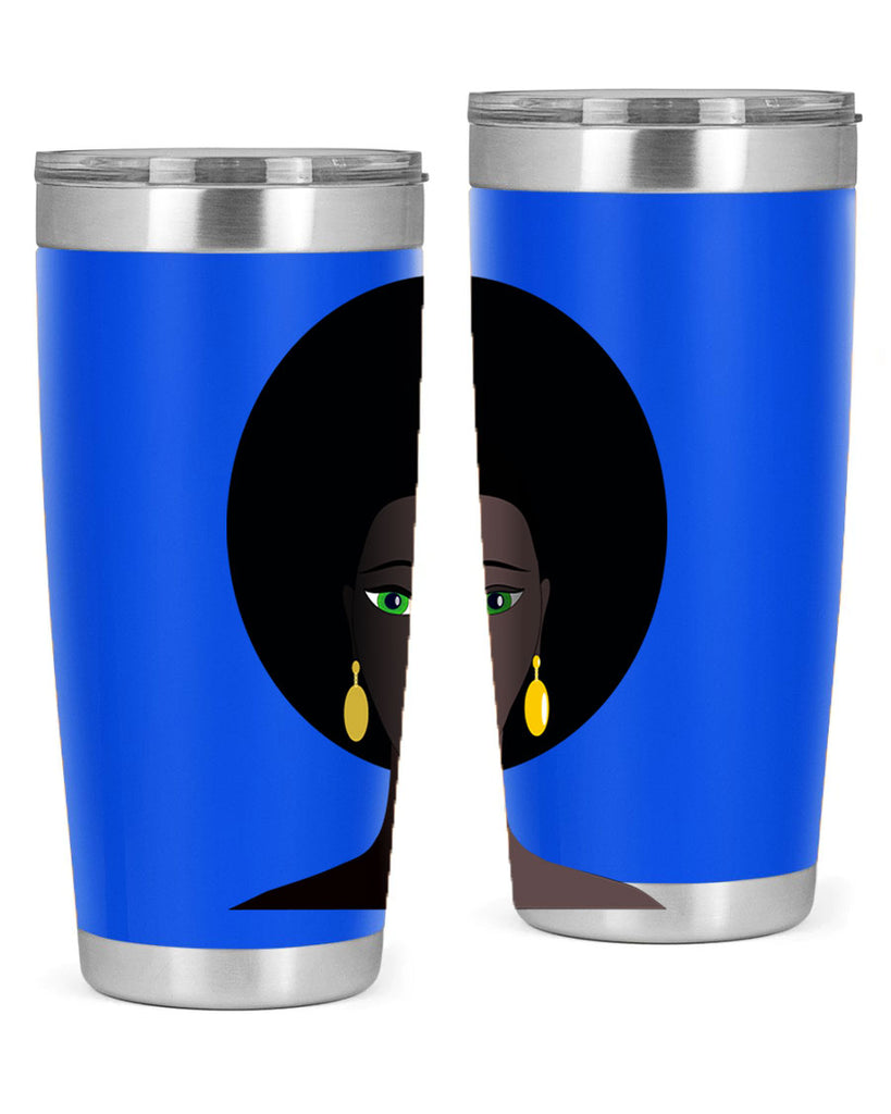 machovka black woman with green eyes 27#- women-girls- Tumbler