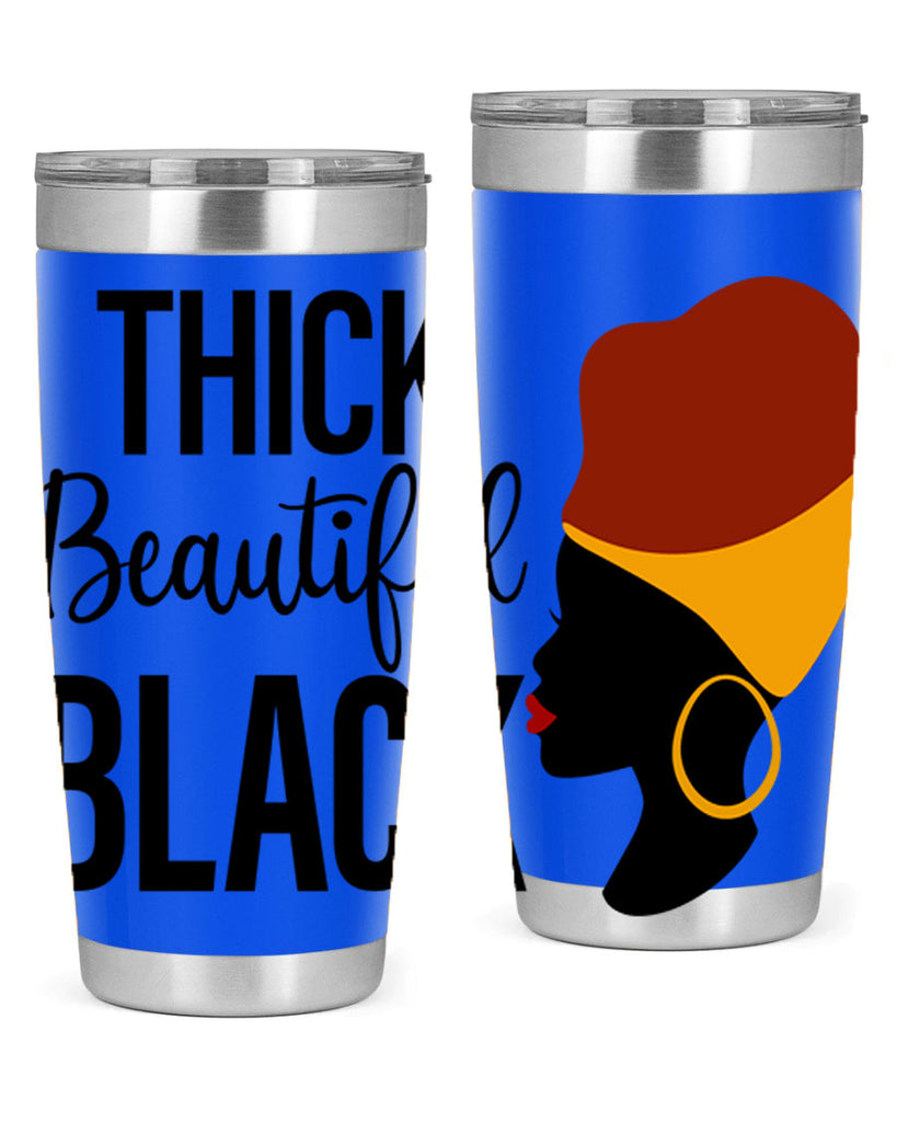 thick beautiful black Style 4#- women-girls- Tumbler
