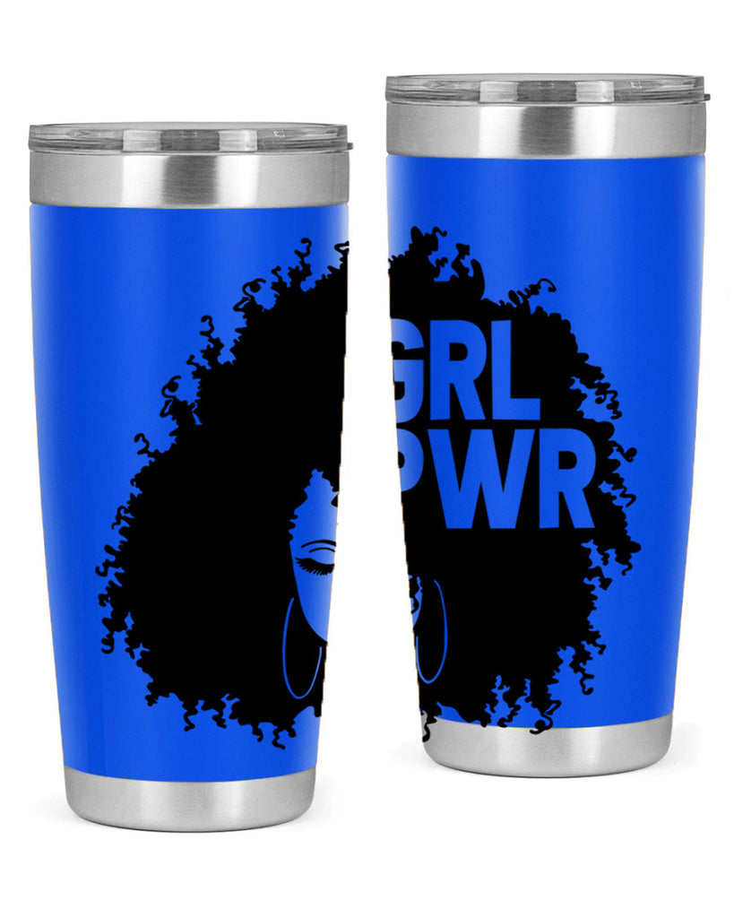 woman face grlpwr 1#- women-girls- Tumbler