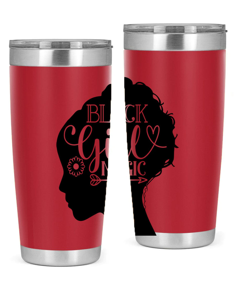 Black girl magic Style 59#- women-girls- Tumbler