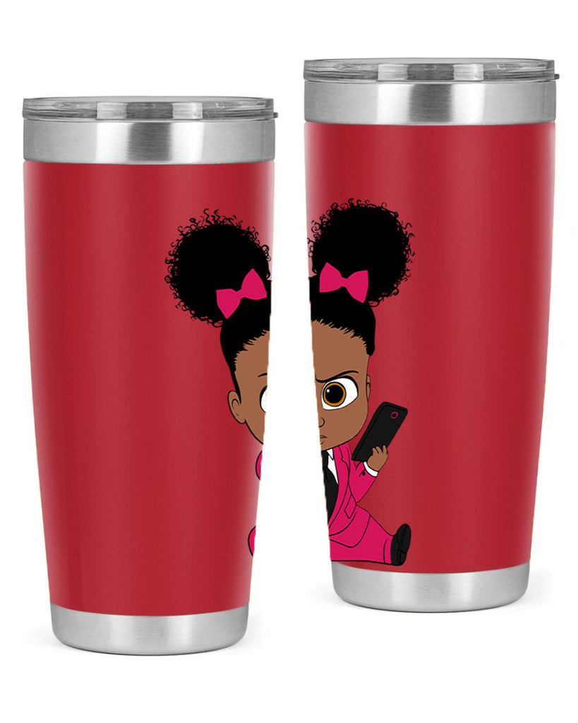Black girl style 3#- women-girls- Tumbler