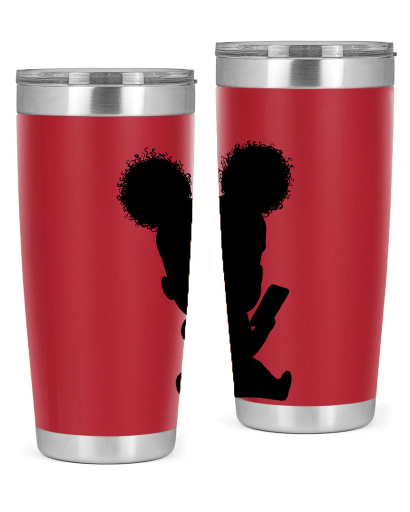 Black girl style 5#- women-girls- Tumbler