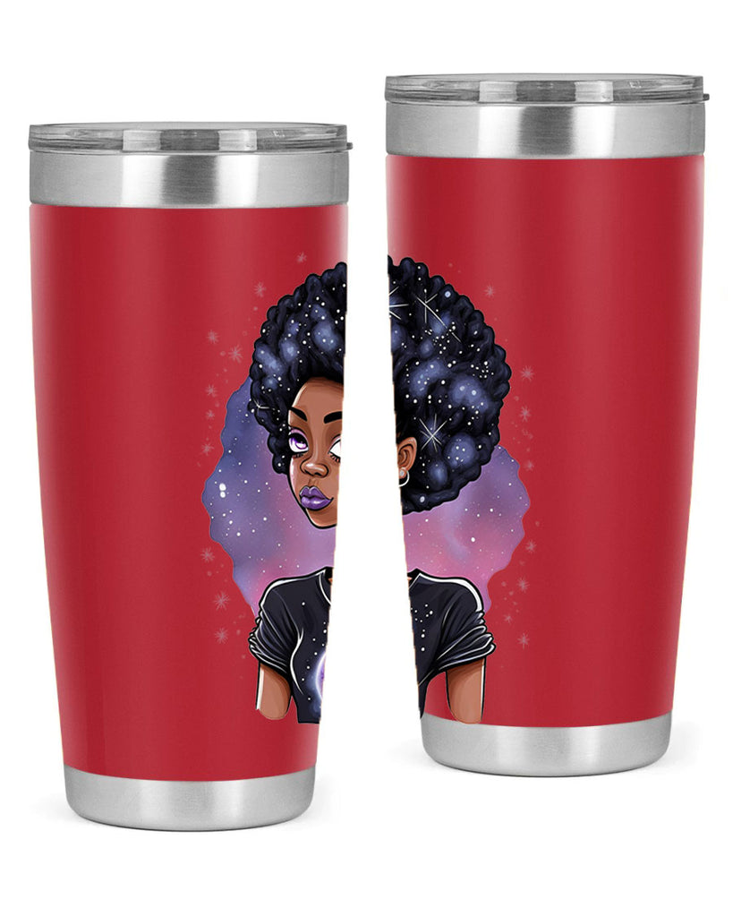 Sparkling Black Girl Design 11#- women-girls- Tumbler