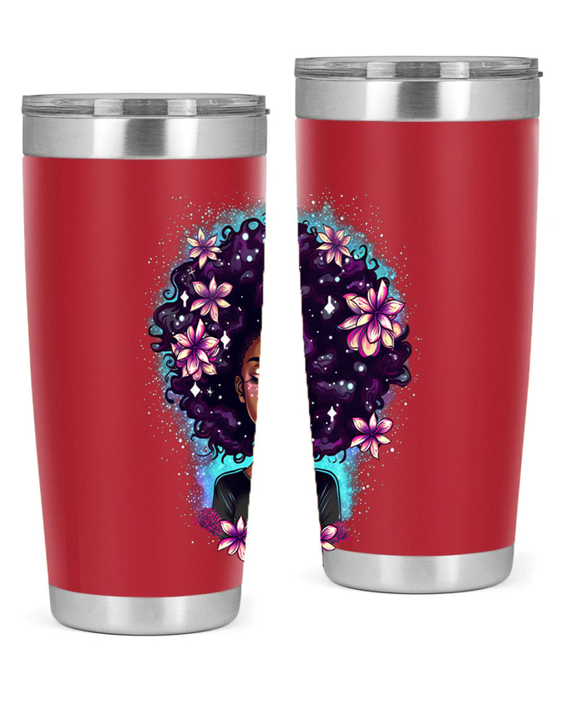 Sparkling Black Girl Design 3#- women-girls- Tumbler