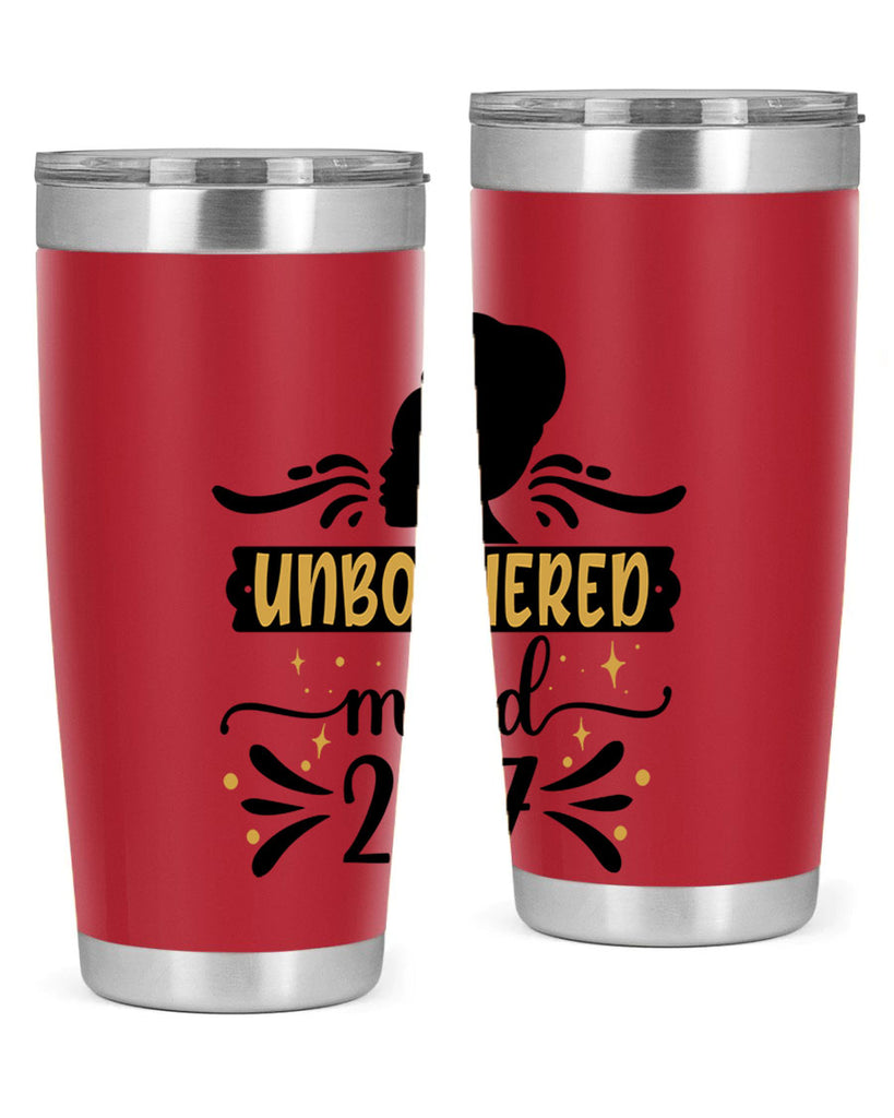 Unbothered mood Style 2#- women-girls- Tumbler