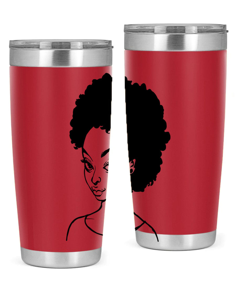 afro woman girl lady 68#- women-girls- Tumbler