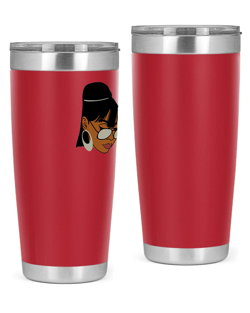black afro 40#- women-girls- Tumbler