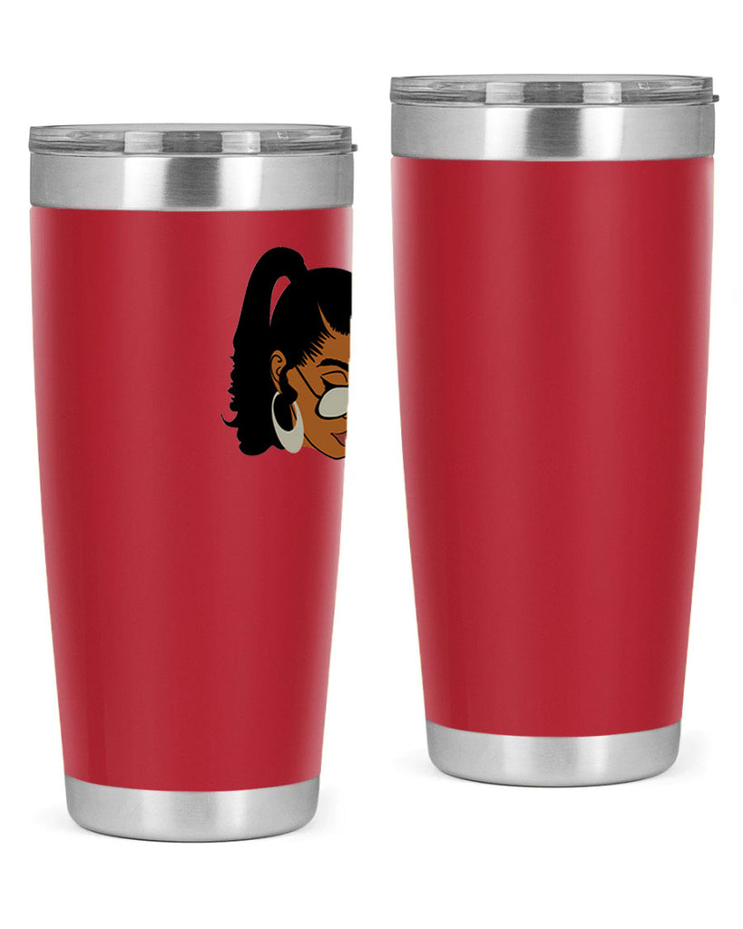 black afro 42#- women-girls- Tumbler
