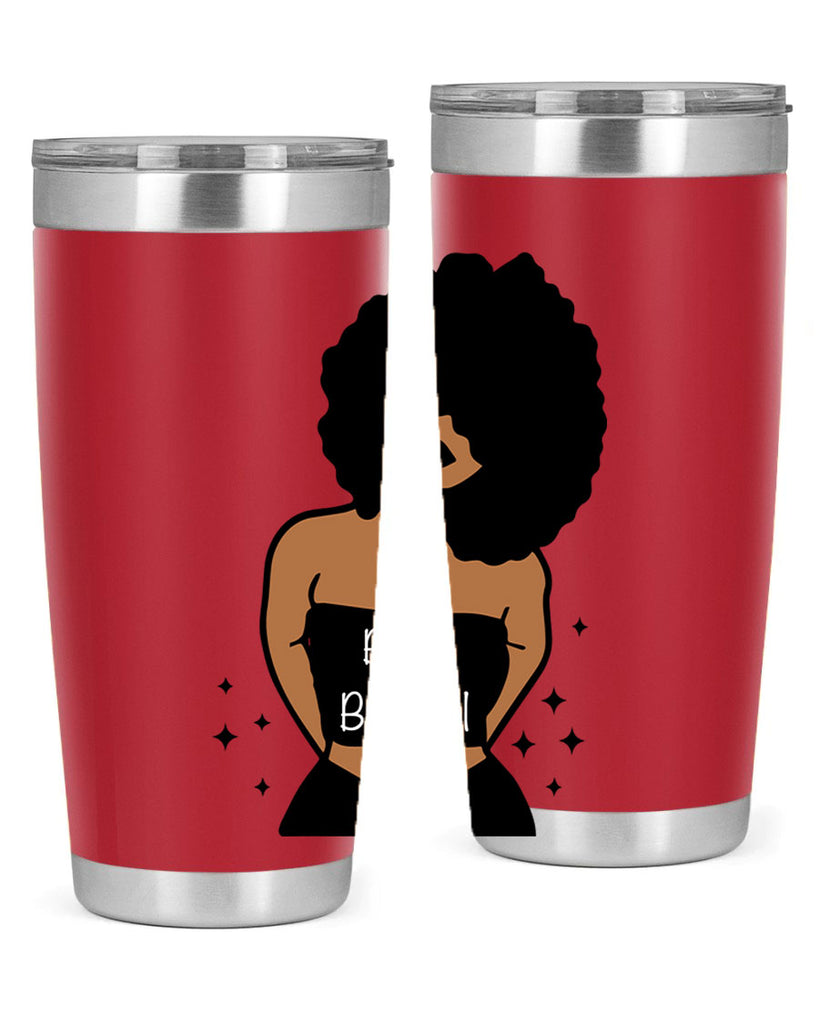 black is beautiful 16#- women-girls- Tumbler