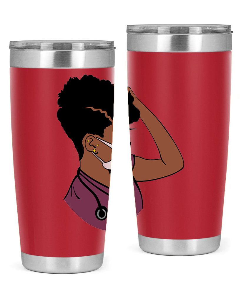 black nurse 1#- women-girls- Tumbler