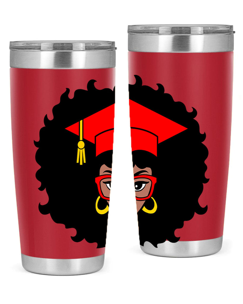 graduation black woman 32#- women-girls- Tumbler