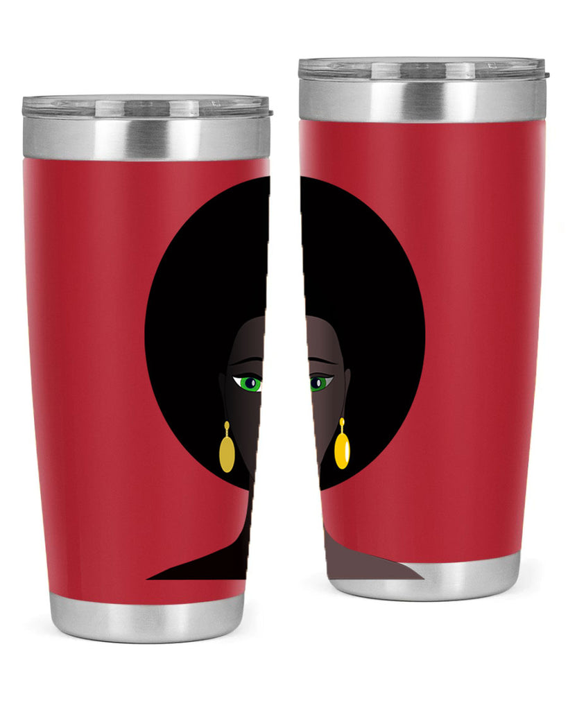 machovka black woman with green eyes 27#- women-girls- Tumbler