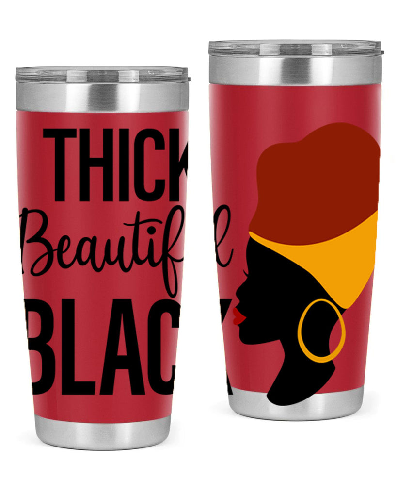 thick beautiful black Style 4#- women-girls- Tumbler