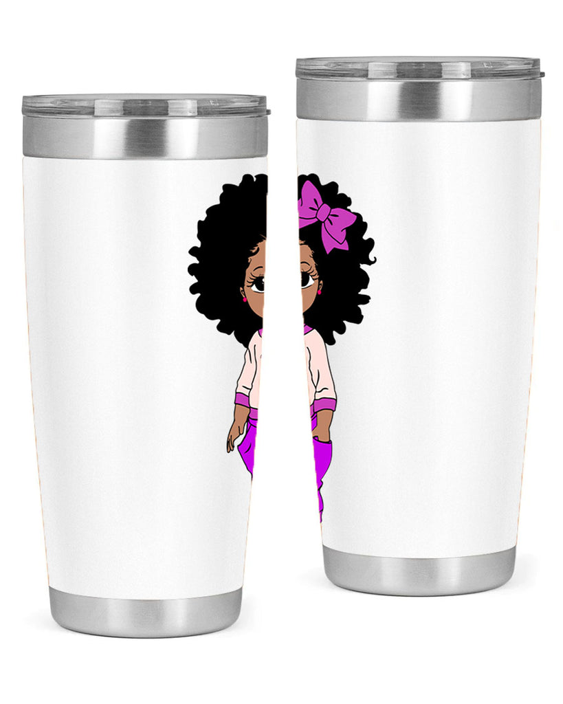 Black girl style 10#- women-girls- Tumbler