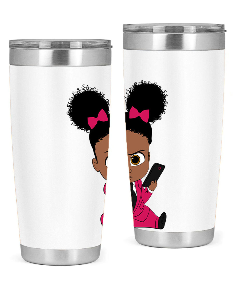 Black girl style 3#- women-girls- Tumbler