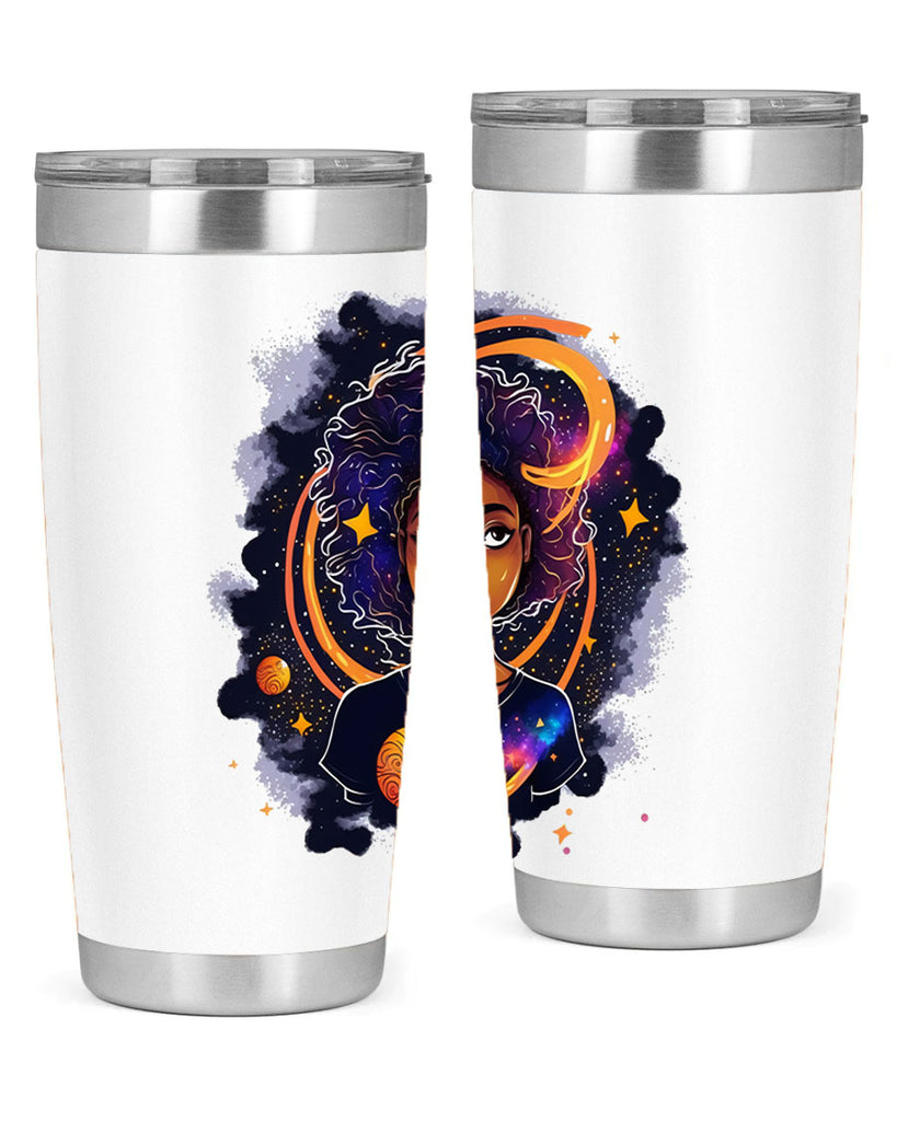 Sparkling Black Girl Design 19#- women-girls- Tumbler