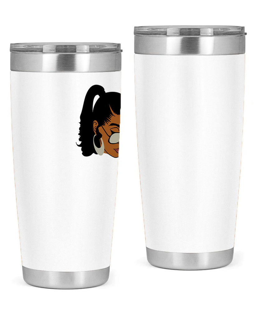 black afro 42#- women-girls- Tumbler
