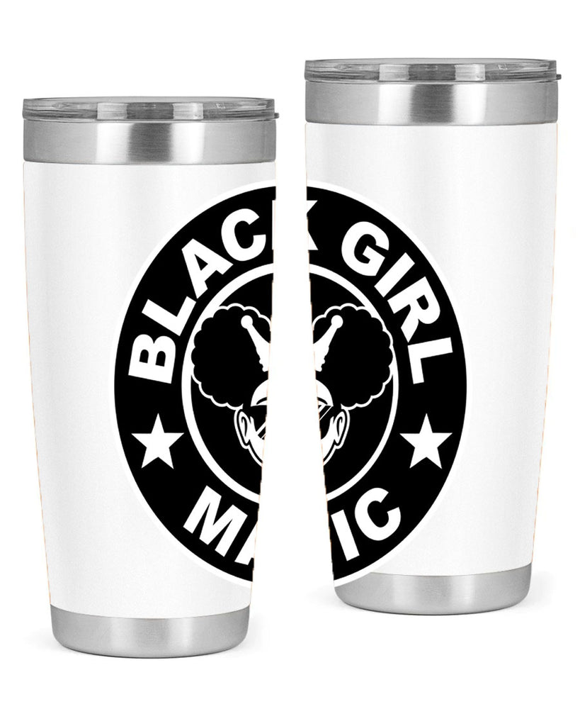 black girl magic coffee 57#- women-girls- Tumbler