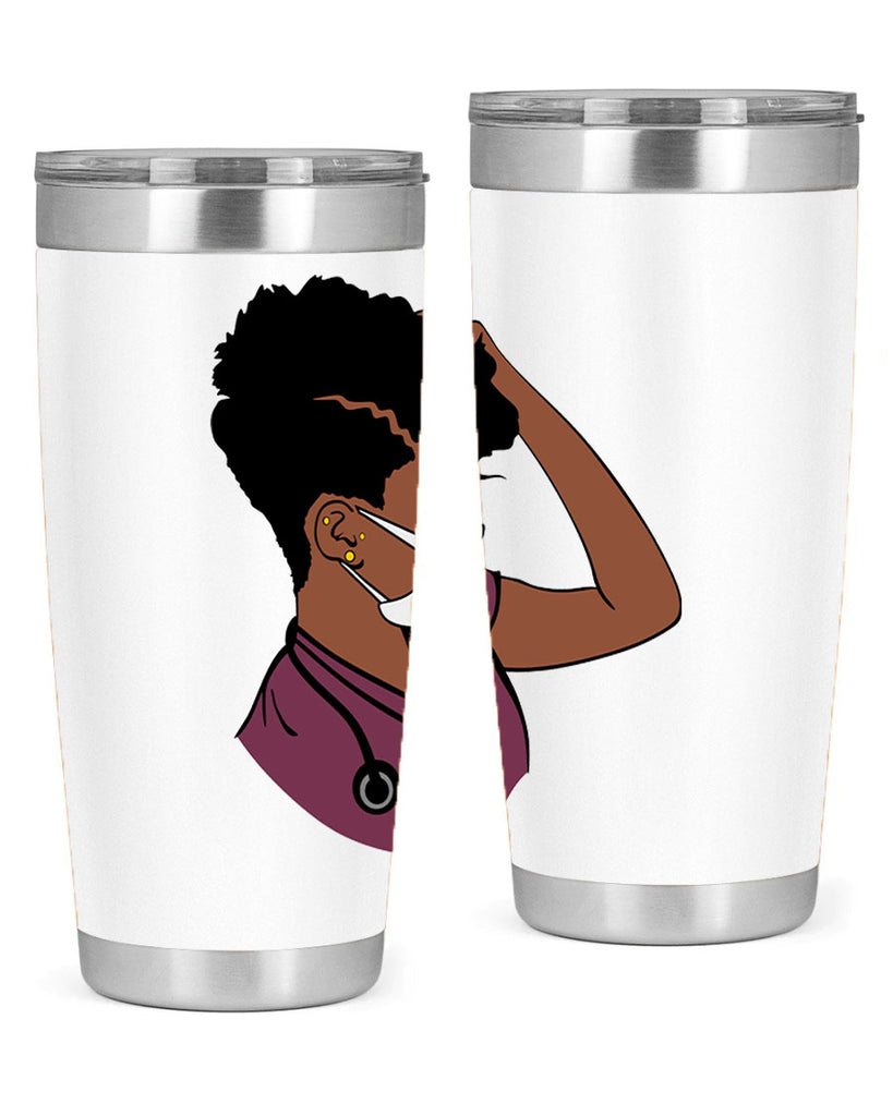 black nurse 1#- women-girls- Tumbler