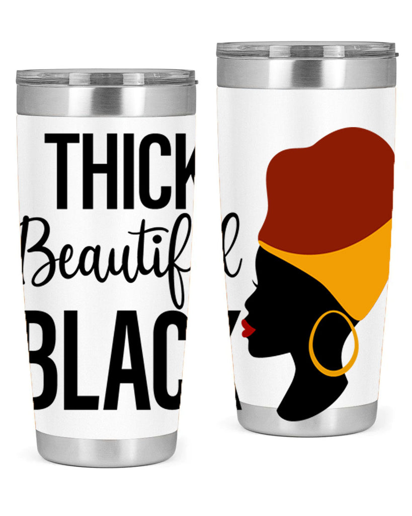 thick beautiful black Style 4#- women-girls- Tumbler