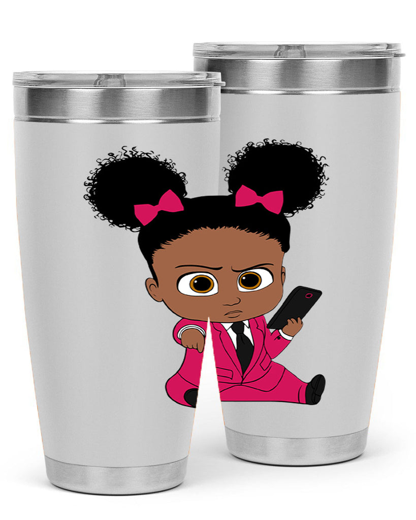 Black girl style 3#- women-girls- Tumbler