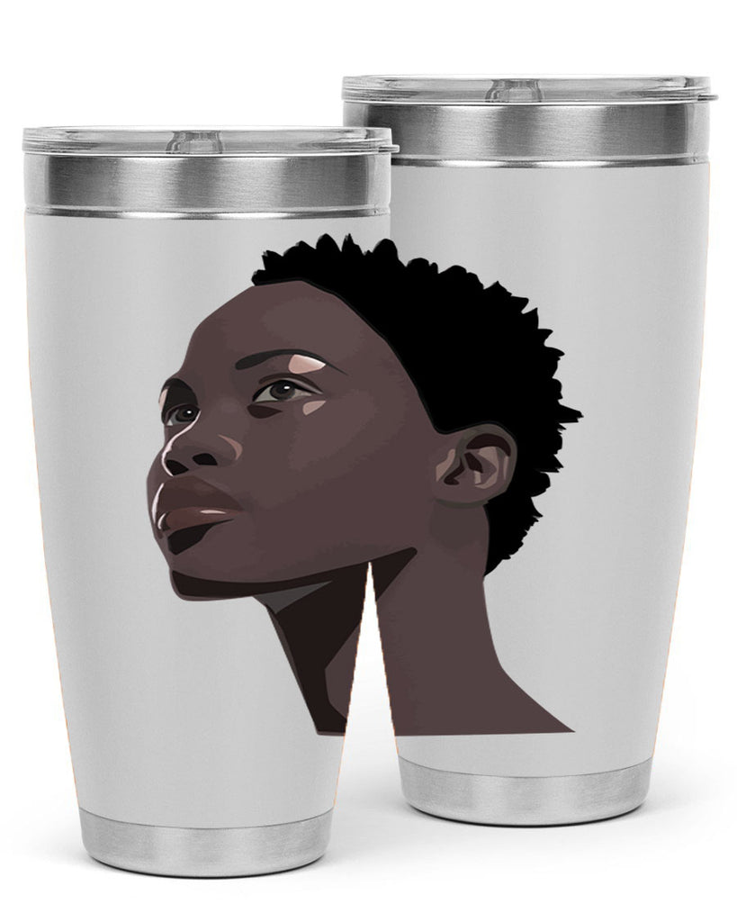 african woman portrait 88#- women-girls- Tumbler