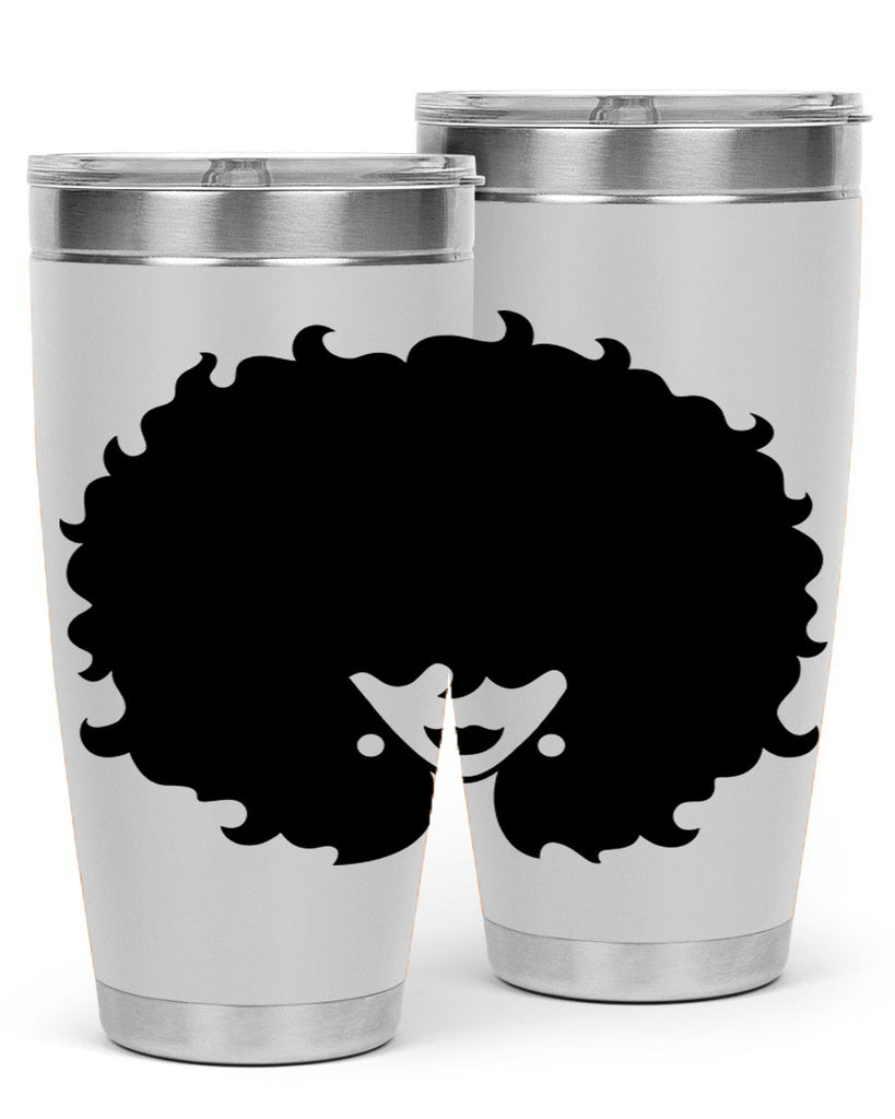 afro woman 69#- women-girls- Tumbler