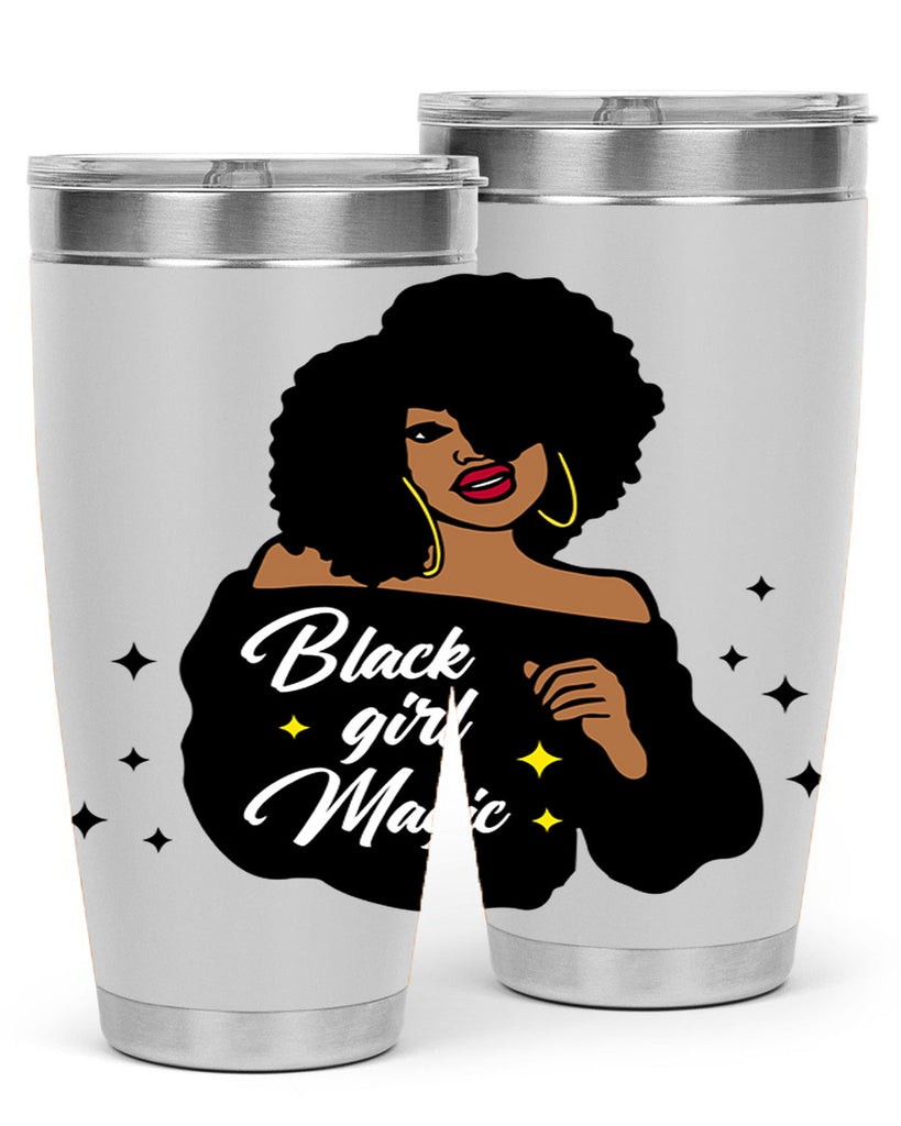 black girl magic 21#- women-girls- Tumbler