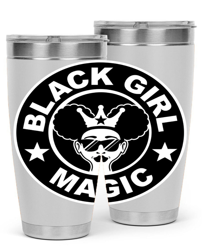 black girl magic coffee 57#- women-girls- Tumbler