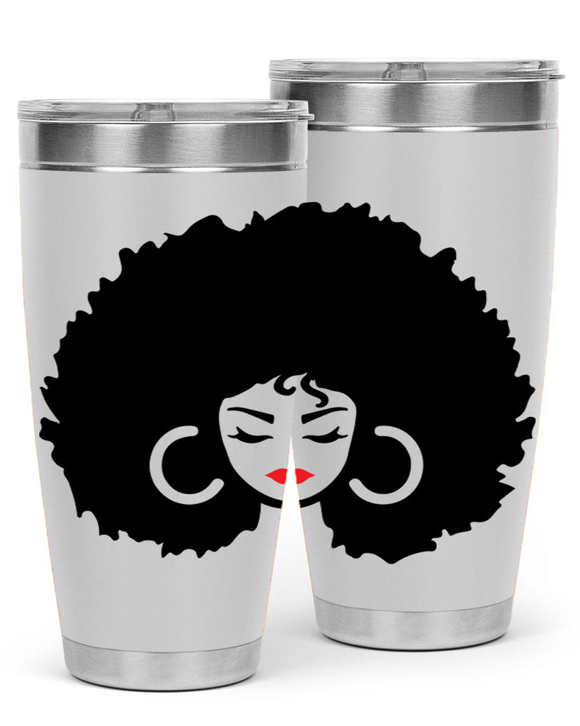 black women - queen 63#- women-girls- Tumbler