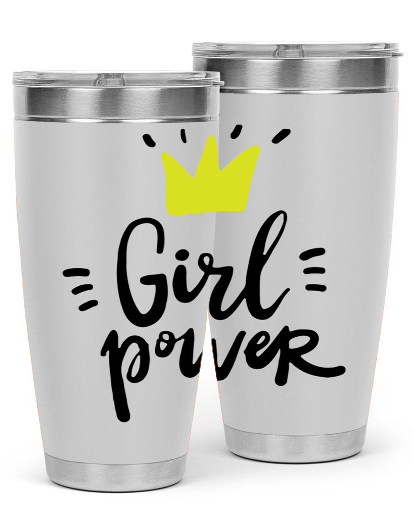girl power crown 35#- women-girls- Tumbler