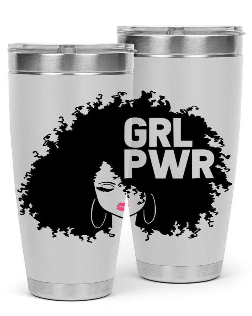 woman face grlpwr 1#- women-girls- Tumbler