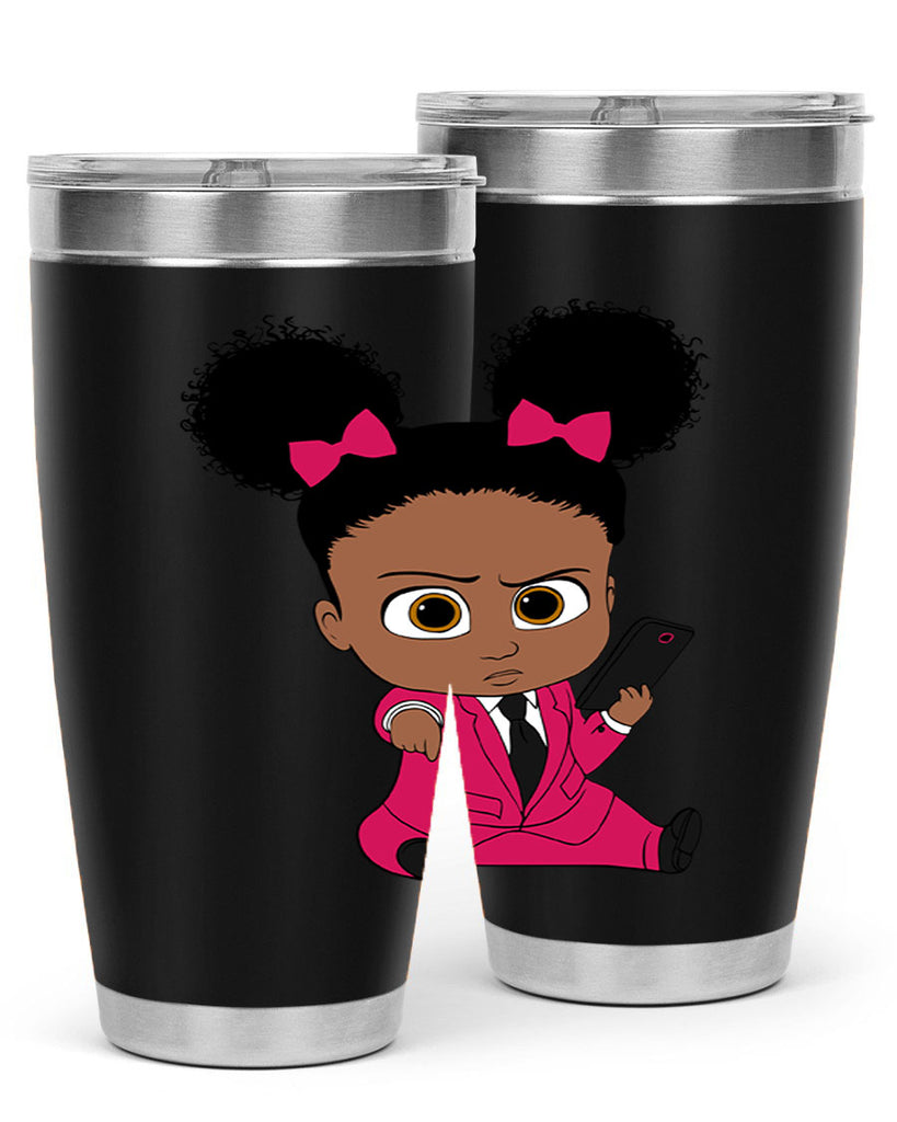 Black girl style 3#- women-girls- Tumbler