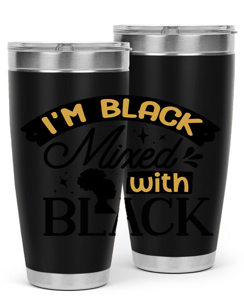 Im black mixed with black Style 30#- women-girls- Tumbler