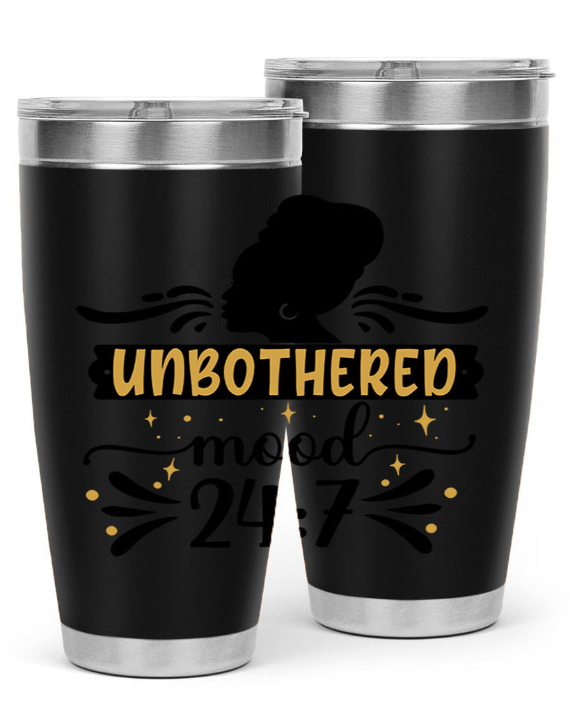 Unbothered mood Style 2#- women-girls- Tumbler