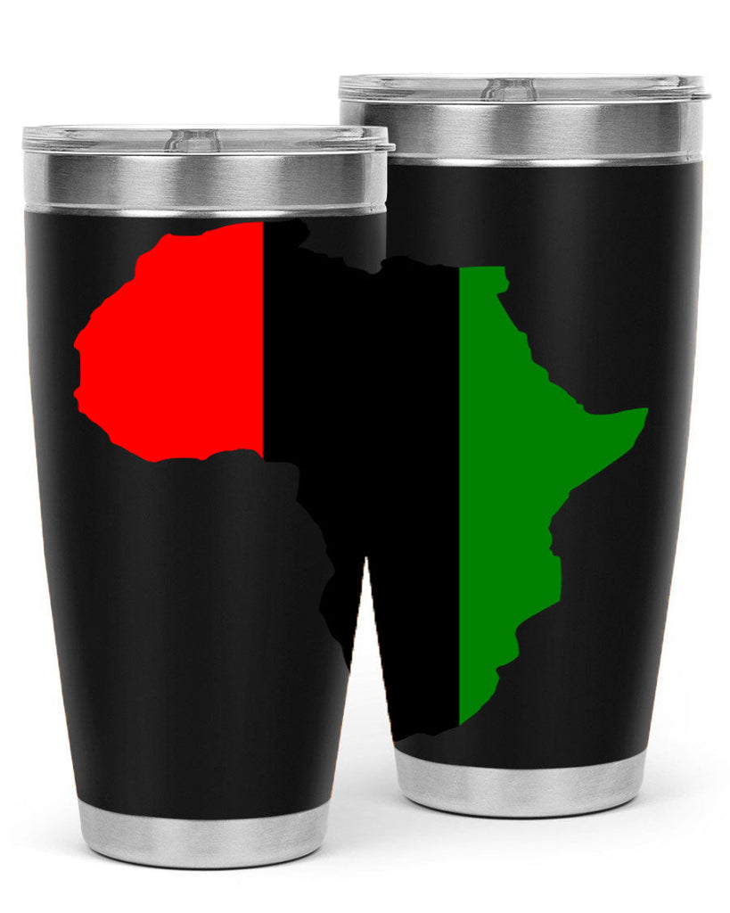 africamap 275#- black words phrases- Cotton Tank