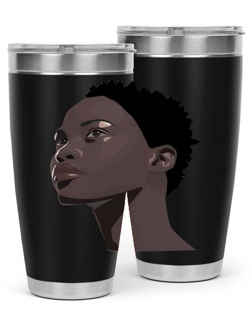 african woman portrait 88#- women-girls- Tumbler